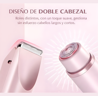 Recortadora y Afeitadora Eléctrica 2 en 1 para Bikini – Resistente al Agua