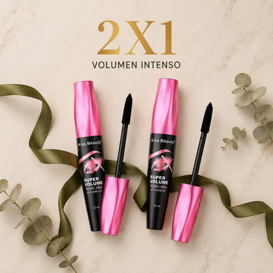 MASCARA DE PESTAÑA SUPER VOLUMEN 2X1