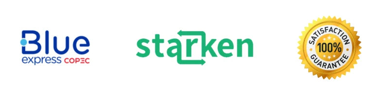 Envío con Blue Express y Starken, compra 100% garantizada